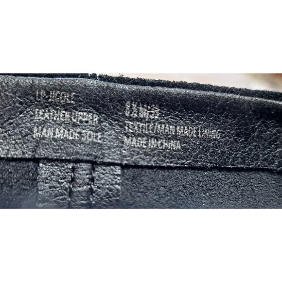 Lucky Brand Women's 8.5M Jicole Bootie Black Suede 3" Block Heel - Picture 7 of 10